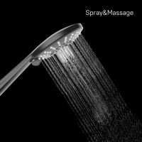 Товар: Ручной душ Milardo Ideal Spa 5F ILS5FBRM18 Черный матовый - фото 11 Ручной душ Milardo Ideal Spa 5F ILS5FBRM18 Черный матовый — фото 11, Лейки для душа