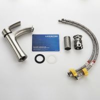 Смеситель для раковины Ledeme 71001L Нержавеющая сталь — фото 6, Смесители для раковины