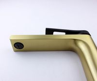 Смеситель для раковины Bronze de Luxe Element EL21GB Матовое золото Черный — фото 4, Смесители для раковины