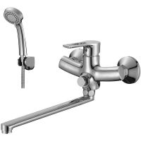 Смеситель для ванны Rossinka RS43-32 универсальный Хром — фото 1, Для душа и ванны