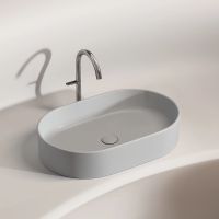 Раковина-чаша Ceramicanova Element 61 CN6048MSG Серая матовая — фото 21, Раковины накладные