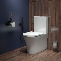 Унитаз компакт Iddis Stone с бачком и сиденьем Микролифт арт-STNRDSEi24 — фото 3, Напольные унитазы