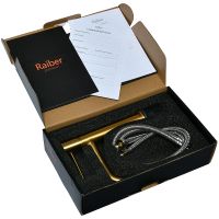 Смеситель для раковины Raiber Graceful Золото матовое арт-RPG-001 — фото 4, Смесители для раковины