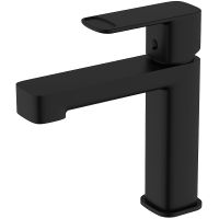 Смеситель для раковины AQUAme Parma AQM6610MB Черный матовый — фото 1, Смесители для раковины