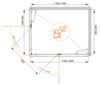 Товар: Душевой уголок CEZARES BERGAMO-W-AH-2-120/90-C-Cr-R - фото 2 Душевой уголок CEZARES BERGAMO-W-AH-2-120/90-C-Cr-R — фото 2, Прямоугольные душевые уголки