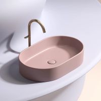 Раковина-чаша Ceramicanova Element 61 CN6048MP Розовая матовая — фото 13, Раковины накладные