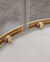 Товар: Душевой уголок CEZARES MOLVENO-R-2-100-C-BORO-IV - фото 5 Душевой уголок CEZARES MOLVENO-R-2-100-C-BORO-IV — фото 5, Душевые уголки четверть круга