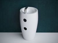 Товар: Раковина Laguraty 48 0001K Белая - фото 4 Раковина Laguraty 48 0001K Белая — фото 4, Раковины напольные