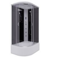 Душевая кабина Niagara Classic NG-2510-14RF (120х80х215) высокий поддон(40см),стекло тонированное,4  — фото 1, Душевые кабины