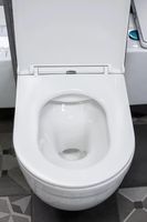 Унитаз CeramaLux 2198MW подвесной Белый матовый с сиденьем Микролифт — фото 4, Подвесные унитазы