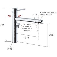 Товар: Смеситель для кухни Remer Minimal Хром арт-N40DW - фото 2 Смеситель для кухни Remer Minimal Хром арт-N40DW — фото 2, Смесители для кухни