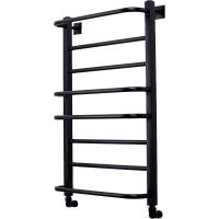 Водяной полотенцесушитель Comfysan Puro-K W-8 80x50 013264 Черный матовый — фото 1, Водяные полотенцесушители