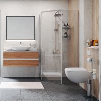 Товар: Leine 35P38 Душевой уголок - фото 2 Leine 35P38 Душевой уголок — фото 2, Душевые уголки трапеция