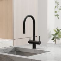 Смеситель для кухни Sancos Lucia SC4004MB Черный матовый — фото 5, Смесители для кухни