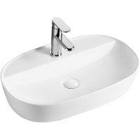 Раковина Azario 61 AZ-2203 Белая — фото 1, Раковины накладные