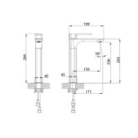 Товар: Смеситель для раковины Iddis Slide SLISB01i01 Хром - фото 2 Смеситель для раковины Iddis Slide SLISB01i01 Хром — фото 2, Смесители для раковины