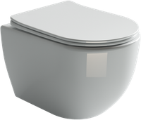 Унитаз Ceramicanova Mia Rimless CN1805 подвесной с сиденьем Микролифт — фото 8, Подвесные унитазы