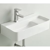 Раковина CeramaLux 60 78691 Белая — фото 1, Мини-раковины