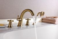 Товар: Смеситель на борт ванны Lemark Vintage LM2841B Бронза - фото 3 Смеситель на борт ванны Lemark Vintage LM2841B Бронза — фото 3, Смесители на борт ванны