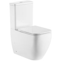 Унитаз компакт BelBagno Luce-Tor BB2197CP-TOR/SC без бачка с сиденьем Микролифт — фото 1, Напольные унитазы