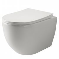 Унитаз Ceramicanova Mia Rimless CN1805 подвесной с сиденьем Микролифт — фото 1, Подвесные унитазы