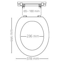 Товар: Сиденье для унитаза Ridder Philadelphia О2111101 Белое с Микролифтом - фото 2 Сиденье для унитаза Ridder Philadelphia О2111101 Белое с Микролифтом — фото 2, Сиденья для унитаза
