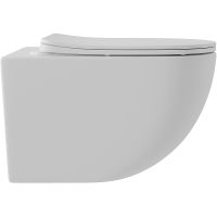 Товар: Унитаз Aqueduto Ovo OVO0120 подвесной Белый матовый с сиденьем Микролифт - фото 14 Унитаз Aqueduto Ovo OVO0120 подвесной Белый матовый с сиденьем Микролифт — фото 14, Подвесные унитазы