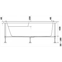 Акриловая ванна Azario Микона 170х110 R МИВ0004 без гидромассажа — фото 3, Акриловые ванны