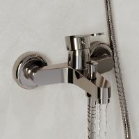 Товар: Смеситель для ванны Laparet Molera N2033502LPT Хром - фото 3 Смеситель для ванны Laparet Molera N2033502LPT Хром — фото 3, Для душа и ванны