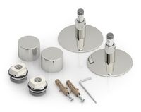 Водяной полотенцесушитель Сунержа Стилье Универсал-51 800х500 00651-8050 Хром — фото 2, Водяные полотенцесушители