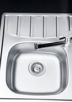 Товар: Мойка для кухни ZOOM 10 NAT-90-061X50 в комплекте с сифоном 1130550, - фото 2 Мойка для кухни ZOOM 10 NAT-90-061X50 в комплекте с сифоном 1130550, — фото 2, Кухонные мойки