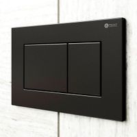 Клавиша смыва Point Ника PN44081BM для инсталляции, черная матовая — фото 4, Кнопки смыва