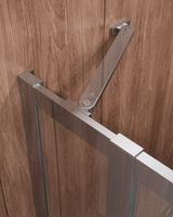 Душевой уголок CEZARES MOLVENO-AH-21-90+30-C-Cr-IV — фото 4, Прямоугольные душевые уголки