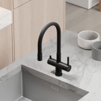 Смеситель для кухни Sancos Lucia SC4004MB Черный матовый — фото 3, Смесители для кухни