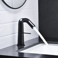 Товар: Смеситель для раковины Haiba HB10813-7 Черный матовый - фото 11 Смеситель для раковины Haiba HB10813-7 Черный матовый — фото 11, Смесители для раковины