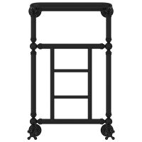 Водяной полотенцесушитель Сунержа Ренессанс 1452 660х400 31-0282-6640 с полкой Черный матовый — фото 1, Водяные полотенцесушители