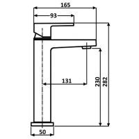 Смеситель для раковины ALMAes Fango TVZ-0938 Хром — фото 3, Смесители для раковины