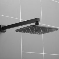 Душевая система Rose R28H R2835H Черная матовая — фото 7, Верхние души