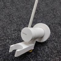 Гигиенический душ со смесителем Gattoni RT010BO Белый матовый — фото 6, Гигиенические души