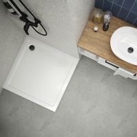 Акриловый поддон для душа Melodia della vita Eletto 100x100 MTYET100100 Белый — фото 4, Акриловые душевые поддоны