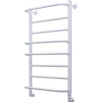 Водяной полотенцесушитель Comfysan Puro W-8 80x50 013011 Белый матовый — фото 1, Водяные полотенцесушители