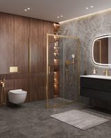 Душевой уголок CEZARES MOLVENO-AH-11-120/90-C-BORO-IV — фото 1, Прямоугольные душевые уголки