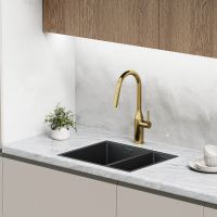 Смеситель для кухни Sancos Grand SC4002BG Золото брашированное — фото 8, Смесители для кухни