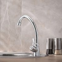 Кран для одного типа воды Ростовская Мануфактура Сантехники SL79-269F-1 Хром — фото 8, Краны