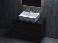 Раковина Salini Ottavia 60 1103201M Белая матовая — фото 5, Раковины накладные