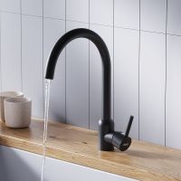 Смеситель для кухни Dorff Logic D3007022 Черный — фото 2, Смесители для кухни