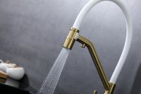 Смеситель для кухни Raglo R81.62.03 Золото матовое Белый — фото 36, Смесители для кухни