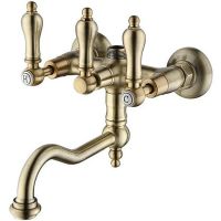 Смеситель для ванны Caprigo Adria-Classic Metal Edition 03M-518-vot Бронза — фото 1, Смеситель для ванны