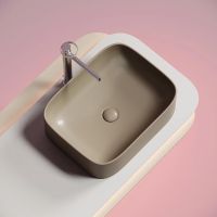 Раковина-чаша Ceramicanova Element 51 CN6052MC Капучино матовая — фото 18, Раковины накладные