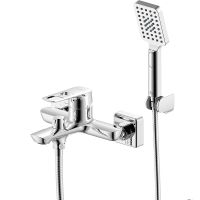 Смеситель для ванны Rossinka RS46-30 Хром — фото 1, Для душа и ванны